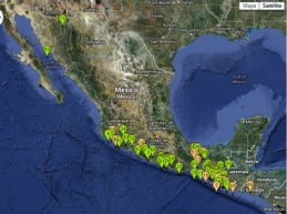 mapa de sismos